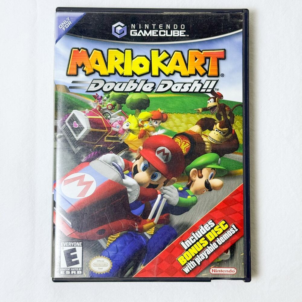 Mario Kart Double Dash Nintendo Gamecube - Disc VG - Tested